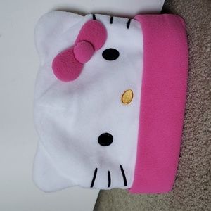 Authentic Hello Kitty fleece beanie